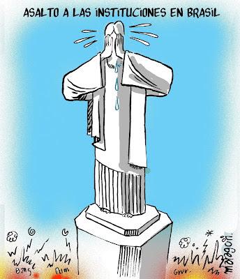 Lula paró el primer golpe, en Brasilia… Y sus repercusiones en España. Lula paró el primer golpe, en Brasilia… Y sus repercusiones en España.