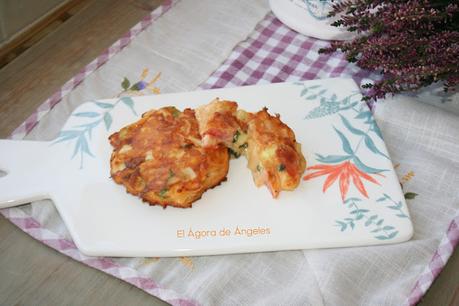 Tortitas de tomate El Ágora de Ángeles