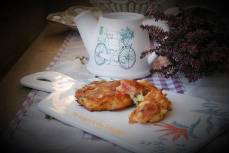 Tortitas de tomate El Ágora de Ángeles