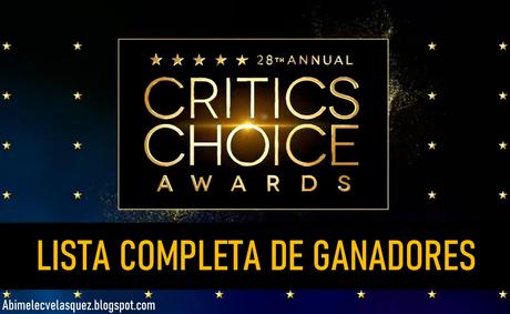 CRITICS' CHOICE AWARDS 2023: LISTA COMPLETA DE GANADORES