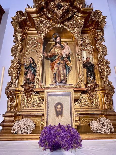La Iglesia de San Andrés (10): retablo de San José.
