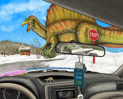 Unas cuantas ilustraciones dinosaurianas... (LXXV)