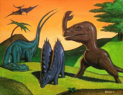 Unas cuantas ilustraciones dinosaurianas... (LXXV)