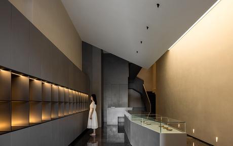 La sala de exposición Baoman Abalone de AD ARCHITECTURE 3