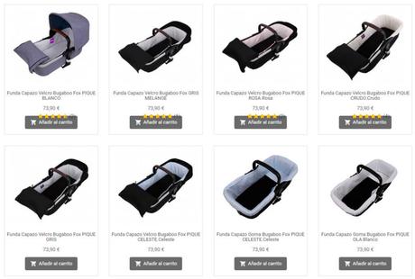 Fundas Capazo Bugaboo Fox Fundas Capazo Bugaboo Fox | Tititnins®