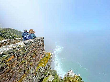 mirador a los acantilados de Cape Point em Sudáfrica
