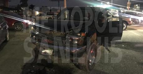 Dos menores y una mujer lesionado por accidente vial en el Circuito Potosí