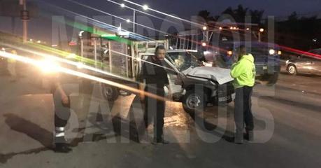 Dos menores y una mujer lesionado por accidente vial en el Circuito Potosí