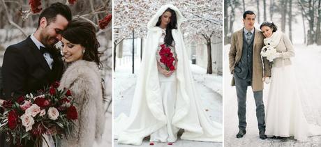 Complementos novia para bodas en invierno