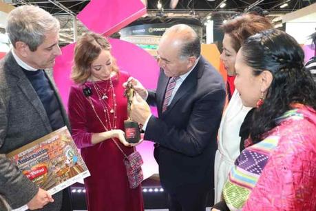 Alcalde Enrique Galindo fortalece relaciones con la secretaria de Turismo de España durante la Feria Internacional de Turismo 2023