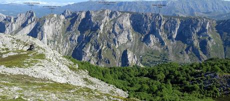 El Texu-Pandébano-La Cabecina Quemada (Peña Maín)-La Jelguera-La Trenosa