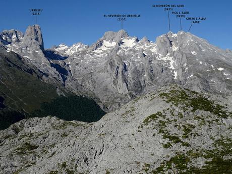 El Texu-Pandébano-La Cabecina Quemada (Peña Maín)-La Jelguera-La Trenosa