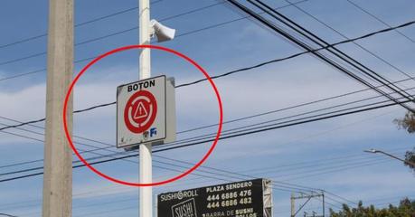 SSPC rehabilita botones de emergencia cercanos a campus de la UASLP