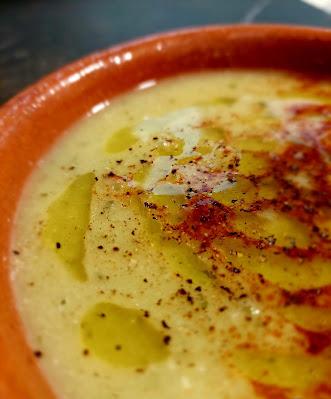 SOPA DE PUERRO Y AJOS CON CALDO DE PUCHERO... Y REPOLLO