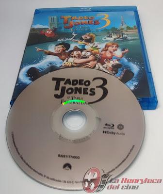 Tadeo Jones 3 y la tabla esmeralda, Análisis de la edición Bluray Tadeo Jones 3 y la tabla esmeralda, Análisis de la edición Bluray