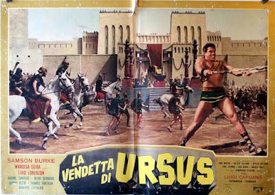 VENGANZA DE URSUS, LA (VENDETTA DE URSUS) (Italia, 1961) Péplum, Súperhéroes