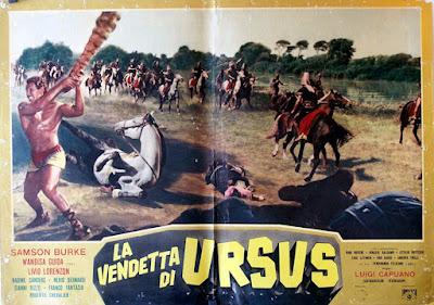 VENGANZA DE URSUS, LA (VENDETTA DE URSUS) (Italia, 1961) Péplum, Súperhéroes