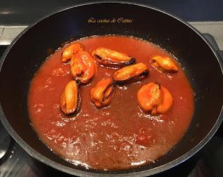 Tortilla de mejillones