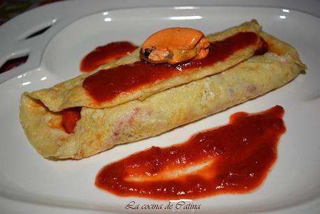 Tortilla de mejillones
