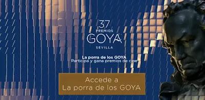 Participa en La porra de los Goya