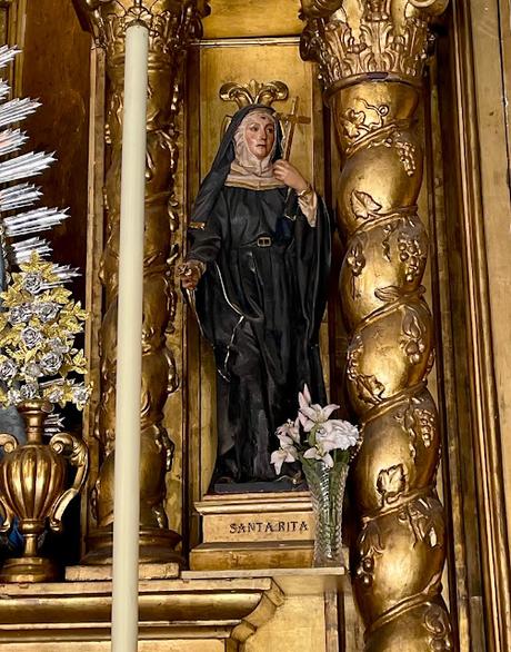 La Iglesia de San Andrés (15): el retablo de la Virgen de Araceli.