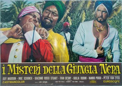 MISTERIO DE LA JUNGLA NEGRA, EL (ISLA DEL MISTERIO, LA) (I MISTERI DELLA GIUNGLA NERA) (Italia, Mónaco, Alemania del Oeste (Occidental); 1964) Aventuras