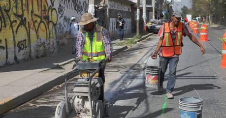 Comienza obra de los colectores «Morales Saucito» y «Mezquital»