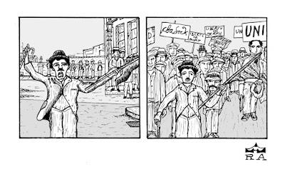 Dibucedario 2023 / T / Tiempos modernos, Charles Chaplin, 1936