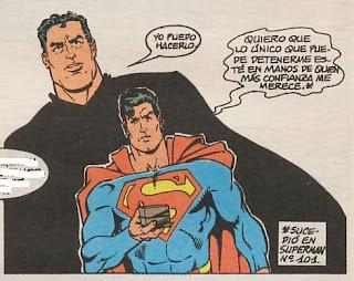 Y si Superman se hiciese un terrorista por nuestro bien (Superman anual nº 3/1991)?