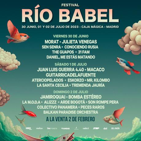 Río Babel 2023: cartel, información y entradas