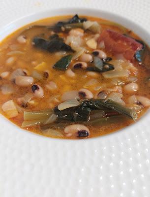 ALUBIAS CARILLA CON ESPINACAS Y CHORIZO