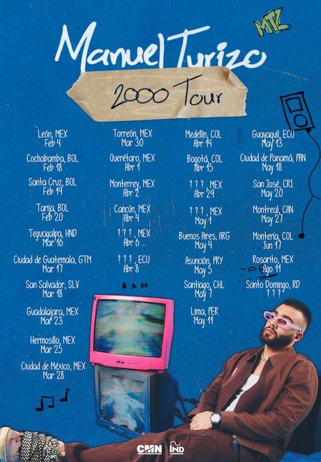 CMN anuncia la primera gira continental de Manuel Turizo 7edceac2-335c-72de-8b9c-780f081e7fb4