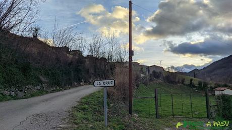 Cruce la Cubilla pueblo de La Cruz