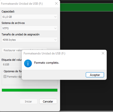 Como formatear un pen drive chino con su capacidad real