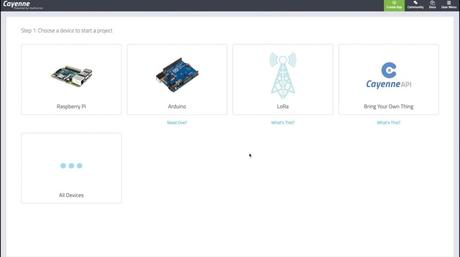 Sistema de domótica con módulo WiFi ESP8266 y Cayenee