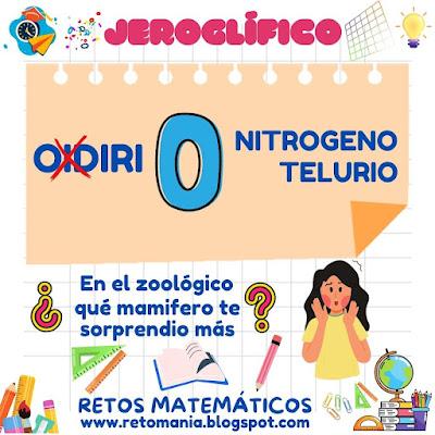 JEROGLÍFICOS Desafíos matemáticos, Retos matemáticos, Problemas matemáticos, Retos visuales, Retos mentales, Jeroglíficos, Acertijos