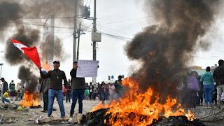 Sobre las protestas violentas en el Perú