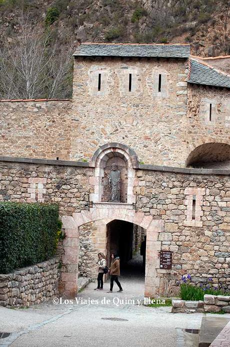 Vilafranca de Conflent en Occitania Puerta Saint Pierre de Villefranche de Conflent