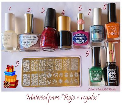 Reto Uñitas Unidas enero 2023: Rojo + regalos