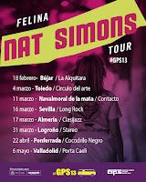 Nat Simons anuncia su gira de conciertos dentro de Girando Por Salas 2023