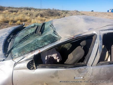 Accidente  de tránsito sobre la ruta 237