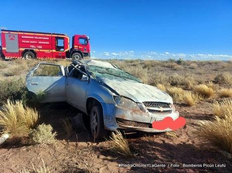 Accidente  de tránsito sobre la ruta 237