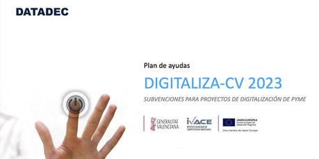 AYUDAS A LA DIGITALIZACIÓN DE EMPRESAS 2023 - CV