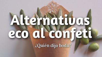 Alternativas eco al confeti