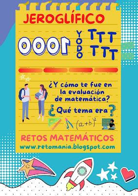 JEROGLÍFICOS Desafíos matemáticos, Retos matemáticos, Problemas matemáticos, Acertijos, Jeroglíficos, Jeroglíficos con solución, Retos visuales, Regreso a clases, Vuelta al Cole