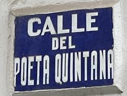 Calle del Poeta Quintana en Valencia