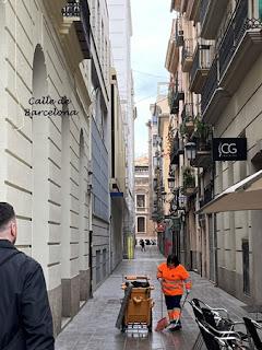 Calle de Barcelona en Valencia