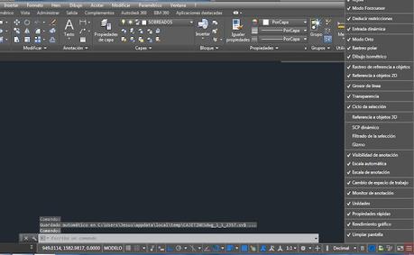Cursor lento al dibujar en Autocad
