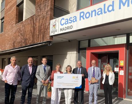 Fundación Pelayo visita la Casa de la Fundación Ronald McDonald en Madrid y sientan las bases de un acuerdo de colaboración conjunto