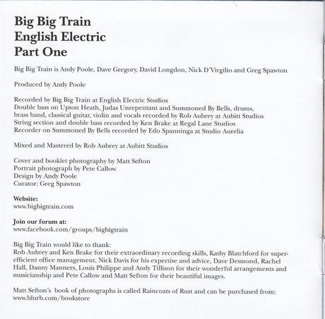 Big Big Train - English Electric Part I (2012) Big Big Train - English Electric Part I (2012)